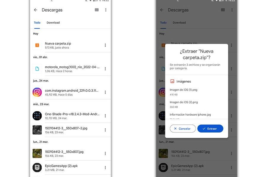 como abrir archivos zip en android guia rapida 1