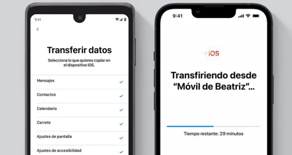 como pasar datos de android a iphone toda tu informacion en minutos