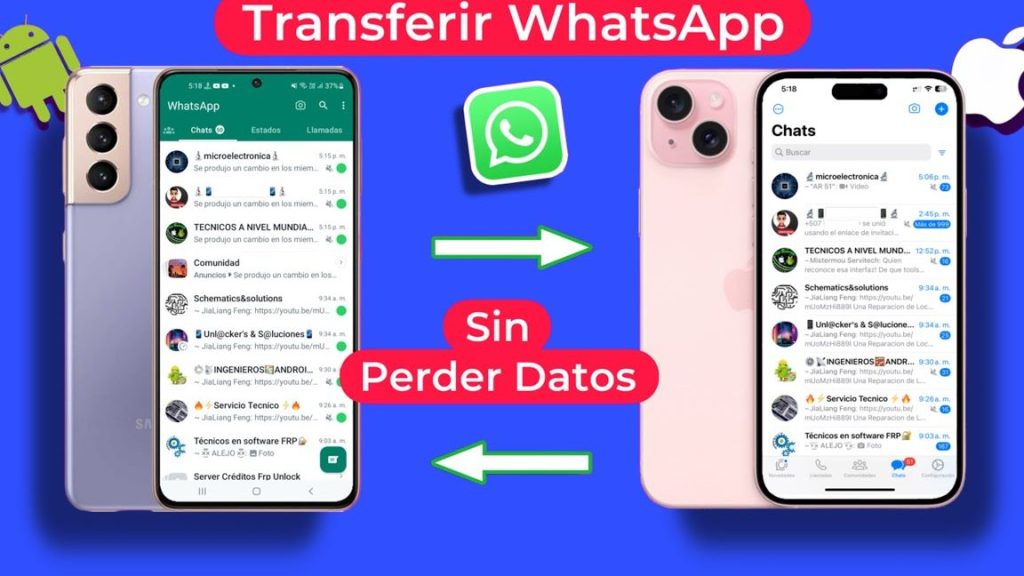 como pasar whatsapp de android a iphone no pierdas tus chats la solucion definitiva