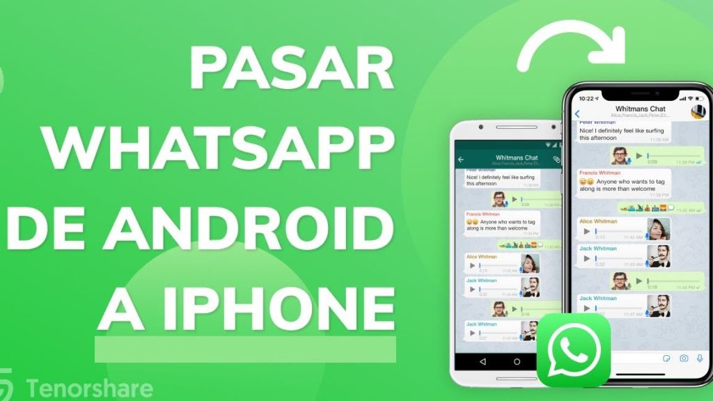 como restaurar whatsapp de android a iphone guia completa