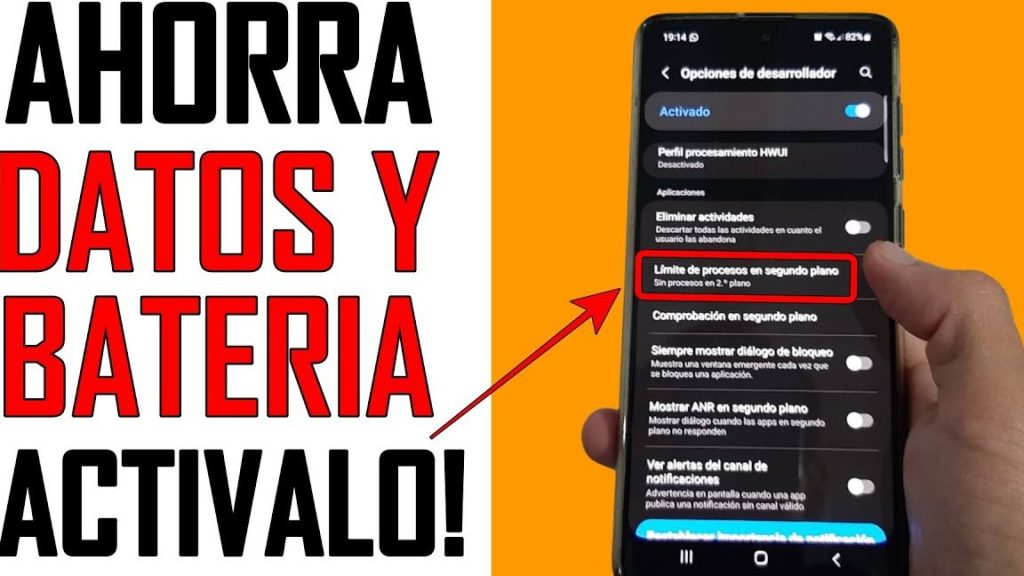 desactivar aplicaciones en segundo plano android ahorra bateria y datos