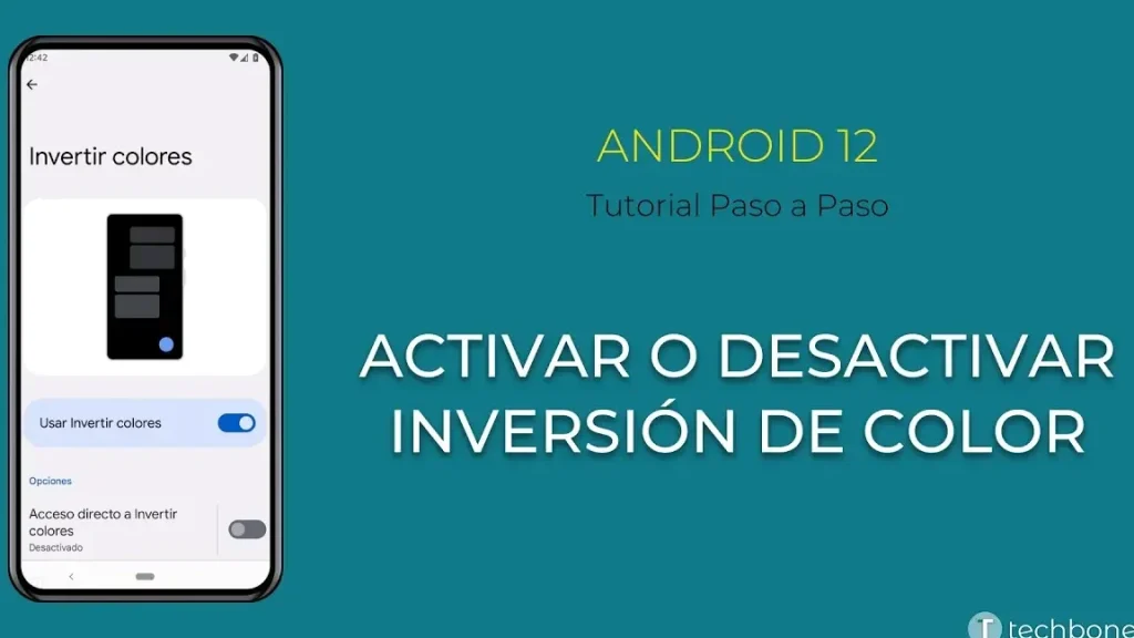 invertir colores en android activa el modo inverso