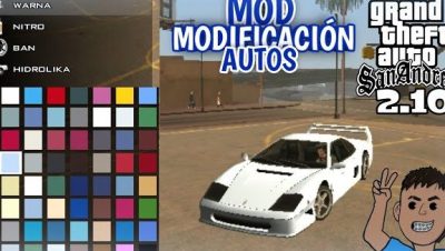 mods de carros para gta san andreas android personaliza