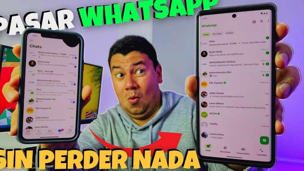 pasar whatsapp de ios a android transfiere tus chats sin perder nada