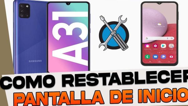 restablecer pantalla inicio android personalizala